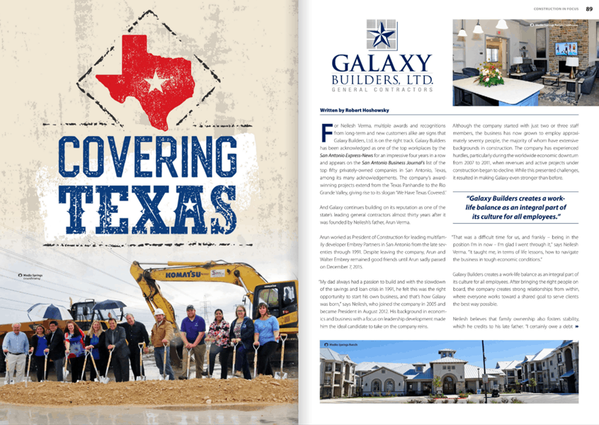 Construction In Focus Article