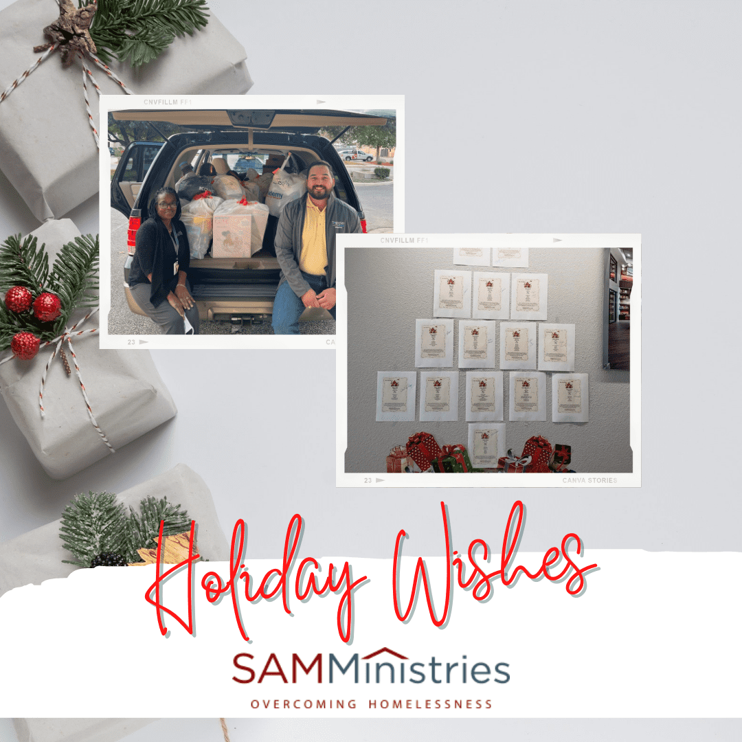 Holiday Wishes - SAMMinistries Donations