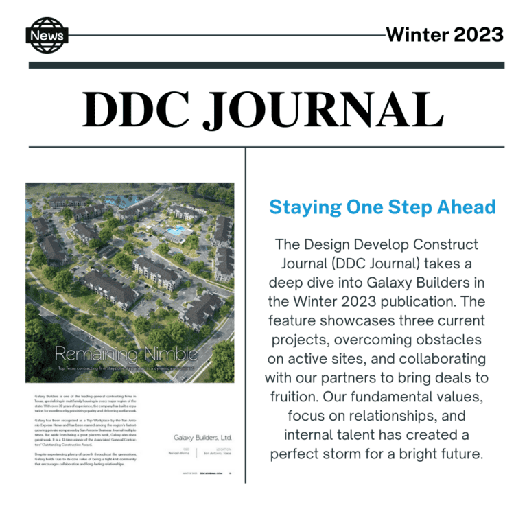 Galaxy's The Star January 2024 Newsletter GALAXY BUILDERS, LTD.